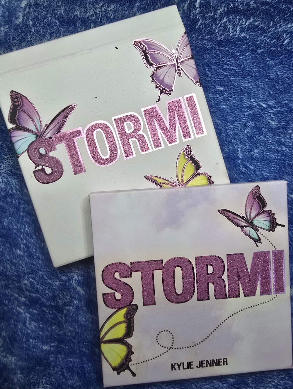 BNIB Kylie Cosmetics x Stormi Limited Edition Pressed Powder Eyeshadow Palette